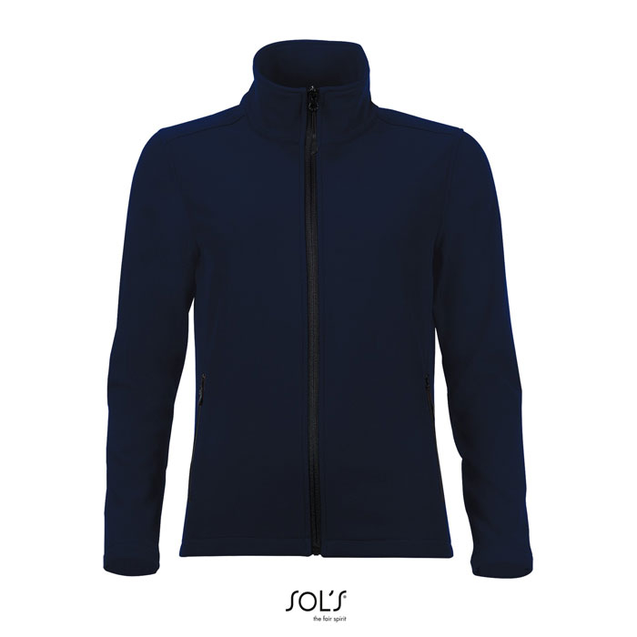Veste softshell publicitaire pour Femme 280g French Marine